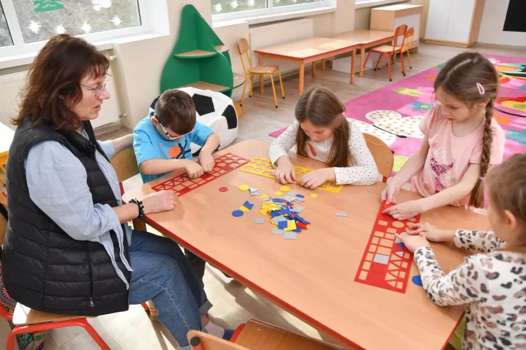 Terapia ręki w Przedszkolu Michałek.